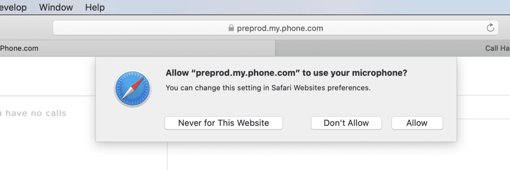 Make phone calls from Safari.