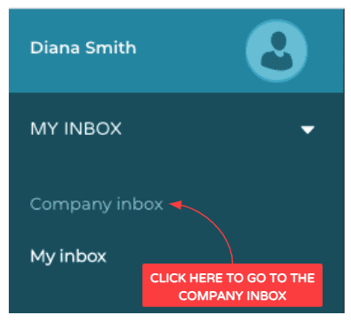 Company inbox
