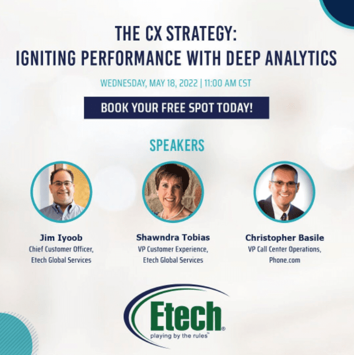 Webinar | The CX Strategy: Igniting Performance with Deep Analytics