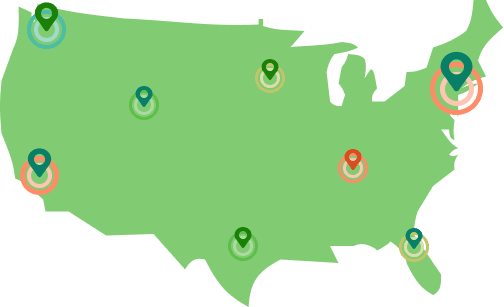 Local Numbers US Map